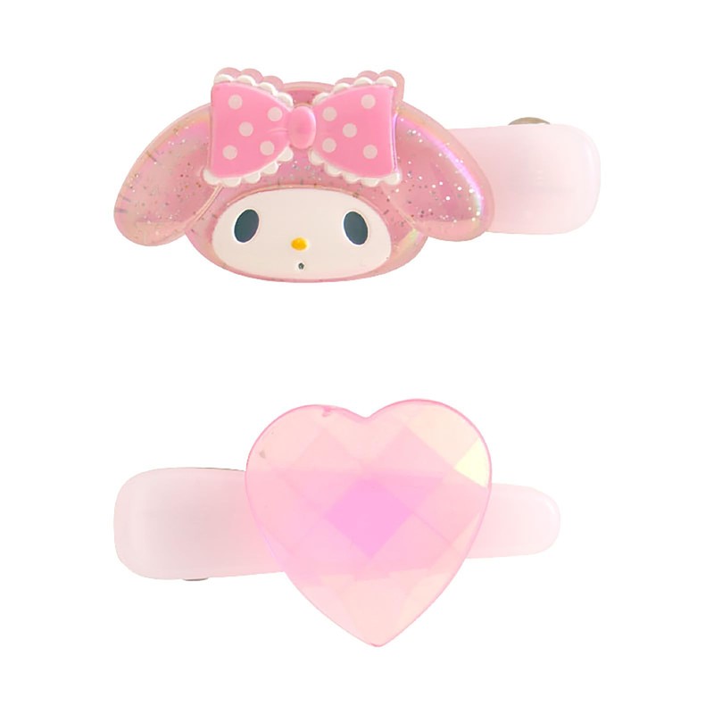 Sanrio 176893 My Melody Mini Hair Clips, Set of 2