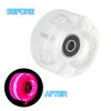 PATIKIL Roller Skate Wheels Set,8 Pack 58mm 82A Light Up