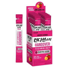 Condition Stick Hangover Remedy Plum Flavor 10p, 180g, 1 pack / 컨디션 스틱 숙취해소제 자두맛 10p, 180g, 1개