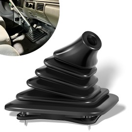Camoo Manual Transmission Shifter Boot Compatible with 1999-2007 Ford F-250 F-350 F-450 F-550 Super Duty, ZF6 Transmission Shifter Boot, Gear Shift Lever Rubber Knob Boot, OEM Part Number F81Z7277BB