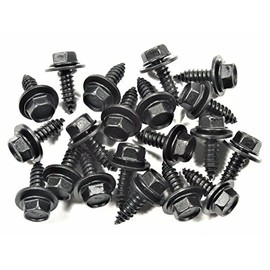 Retro-Motive Splash Shield, Firewall & Accessory Screws for Mazda- M6.3mm x 20mm Long- 10mm Hex- Qty.20- #1914-20