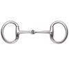 Shires Equestrian - Flat Ring Jointed Eggbutt - S/steel -