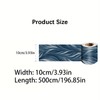 IOHEFY Blue Abstract Wallpaper Border 196x4 Inch Peel and Stick
