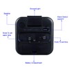 Tinload Small Battery Operated Analog Travel Alarm Clock Silent Non