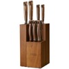 Chicago Cutlery Racine 12-PC Kitchen Knife Wood Block Set, Stainless