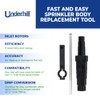 Underhill EasyOut 2in1 Sprinkler Removal Tool for Rotors and Spray