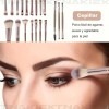 42 Brochas Maquillaje Profesional Y Herramientas Cosméticas