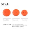 1000 PCS Round Mixed Button 15mm Resin Sewing Buttons 2