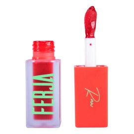 Lip Gloss Ferja Raw Rojo 5ml Brillo Hidratante