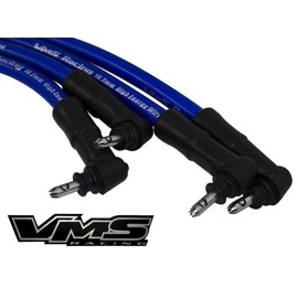 VMS RACING 93-97 10.2mm High Performance Engine SPARK PLUG IGNITION WIRES Wire Set in BLUE Compatible with TOYOTA COROLLA 93 94 95 96 97 1993 1994 1995 1996 1997