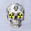 CafePress Scary Biohazard Radioactive Skull Anti Nuclear Cute Infant Baby