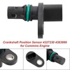 Topteng Crankshaft Position Sensor 4327230 4383999 for Cummins Engine 2897342