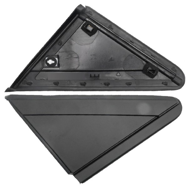 Hoypeyfiy 1AN69RXFAA Pair Driver & Passenger Side Mirror Flag Applique