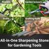 RANSHOU Sharpening Stone Sticks for Pruners and Garden Tools, Whetstone