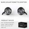 Tilta Left Side Quick Adjust Rosette Adapter Filmmaking Kit Compatible