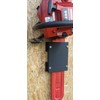Chainsaw Wall Mount - Chainsaw Holder Black for Secure Wall