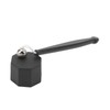 QANYEGN Pool Cue Chalk Holder, Black Plastic Pool Chalk Holder,