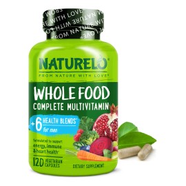Naturelo Multivitaminas Hombre 120 Cápsulas Vegetarianas