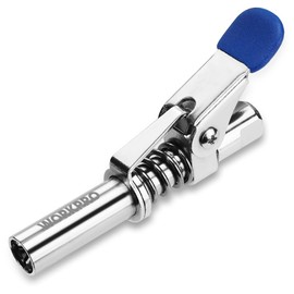 WORKPRO Grease Gun Coupler, Heavy Duty Quick Release Grease Gun Tip, 10000PSI High Pressure Strong Lock onto Zerk Compatible with 1/8" NPT Grease Gun Fittings