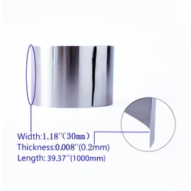 Aluminium Foil Metal Material Washer Wall (0.2 mm x 30 mm x 1 m)