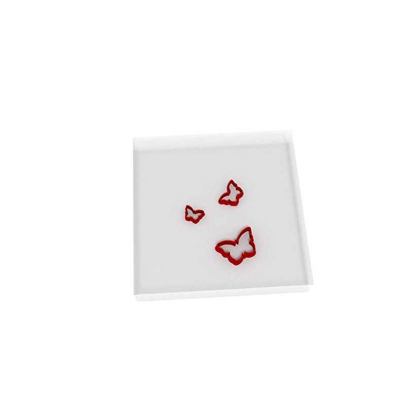 Mini/Tiny Butterfly Set of 3 Value Fondant Cutter 1.5CM +