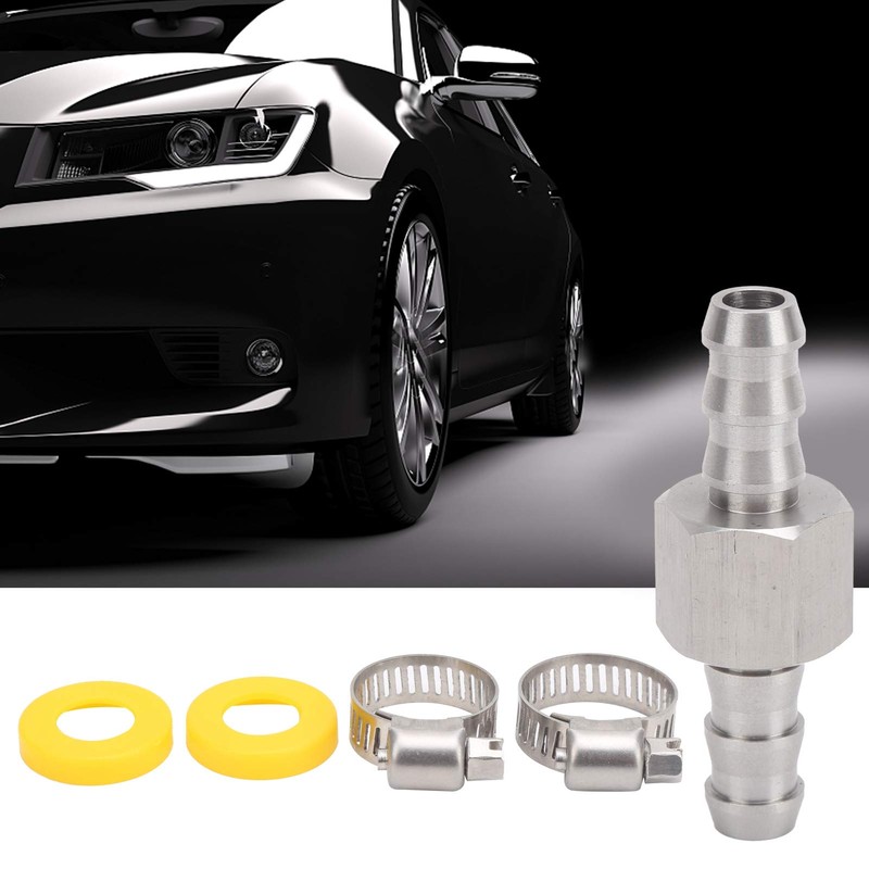 Fuel Pressure Sensor T Fitting Adapter with 2 x Plastic