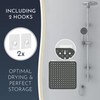 Homerella Shower Mat Skin-Sensitive 53 x 53 cm Includes Hanging