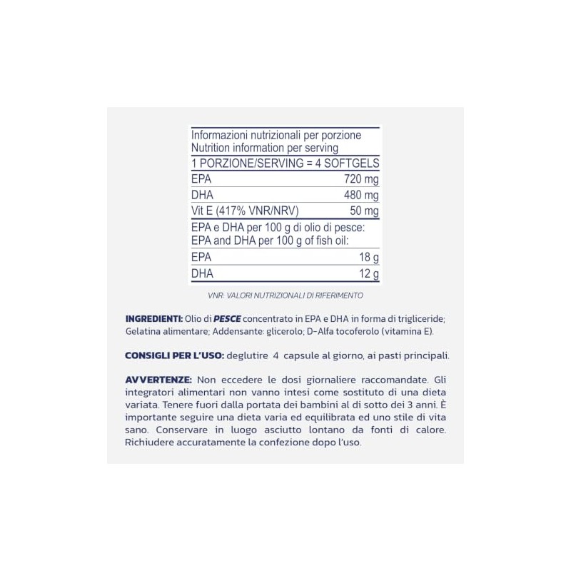 PROLABS FISH OIL | Omega 3 1200 mg | EPA