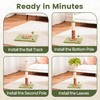 PurrSonic Cat Scratching Post for Indoor Large Kitten Scratch, 35"