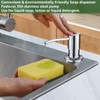 Dish Soap Dispenser for Kitchen Sink, Built in Sink Soap