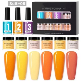 Nail Art Infiltration Powder Set Dipping Powder Nail Glitter Nail Art Crystal Glitter DIY Decorative Nail Art