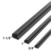 Electriduct 1" Locking Channel Raceway Cord Concealer and Wire Hider