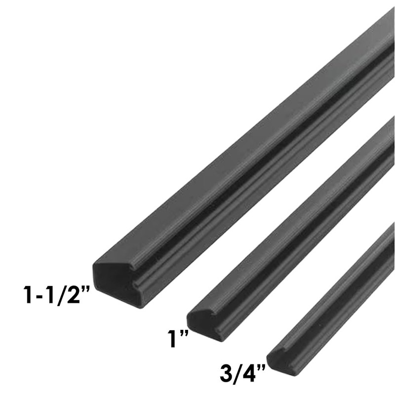Electriduct 1" Locking Channel Raceway Cord Concealer and Wire Hider
