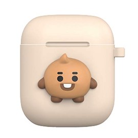 BT21 Air Pods Case, Airpods Case, Accessory, Character, TATA RJ CHIMMY COOKY SHOOKY MANG KOYA Gift, Present (SHOOKY)