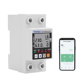 Intelligent Energy Meter Wi-Fi AC 63A 80-300V Protection Against Intelligent Earthing Loss Through Undervoltage Relay Device Switch Energy 230V Smart Life App