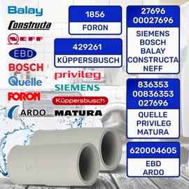 Drain Adaptor for Washing Machine Diameter 19-21 mm Drain Pipe for Washing Machine and Dishwasher Pack of 2 MONTERAL
