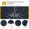 Pioggistar Windproof Umbrella for Men and Women, Inverted Umbrellas 10