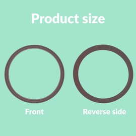 Rubber Seal Replacement for Owala Sliding Lid Coffee Tumbler, Silicone Sealing Ring Gaskets Seal Parts Leak-Proof Water Bottle Lid, Compatible with Owala SmoothSip Slider 20/12OZ (6PCS/Tan)