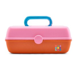 Caboodles Women's Pretty in Petite, Pink Over Orange Sparkle