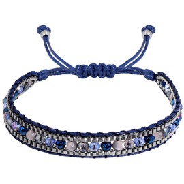 MINACHI Bohemian Braided Bead Bracelet for Women, Trendy Jewelry Design