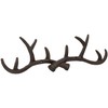 Woodside 10 Hook Cast Iron Wall Mounted Deer Antler Hanging