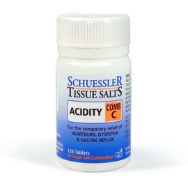 Schuessler Tissue Salts Comb C (Acidity) 125Tabs