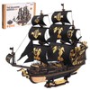 ROKR 3D Wooden Puzzles for Adults,Seahorse Barque Model kit, 603