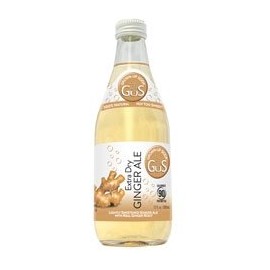 GUS Soda Extra Dry Ginger Ale 12 Oz (12 Pack)