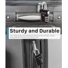 Fosmon TSA Accepted Luggage Locks, (4 Pack) Open Alert Indicator
