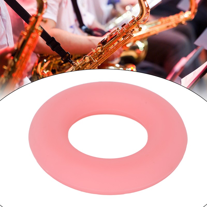 Saxophone Mute Alto Sax Tone Filter Silicone Bell Protective Ring