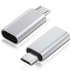 Mugust Pack 2 USB C Adapters,Type C Female to Micro