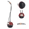 Hanging Neck Fan Leafless Cute Cartoon Design Quiet USB Rechargeable