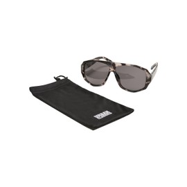 Urban Classics Unisex Sunglasses, Grey Leo/Black