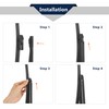 X AUTOHAUX Rear Windshield Wiper Blade Arm Set 11inch 285mm